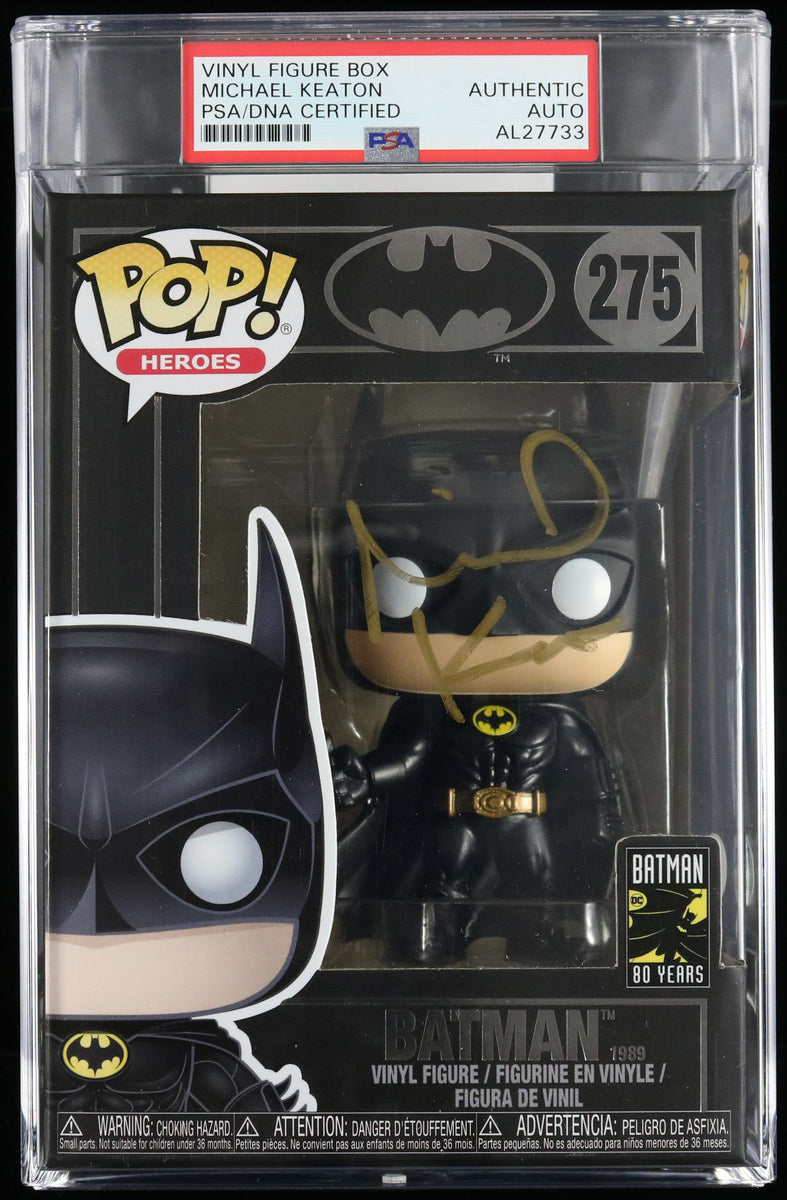 Michael Keaton Signed Batman #275 Funko Pop PSA/DNA Encapsulated Autog –  Golden State Memorabilia