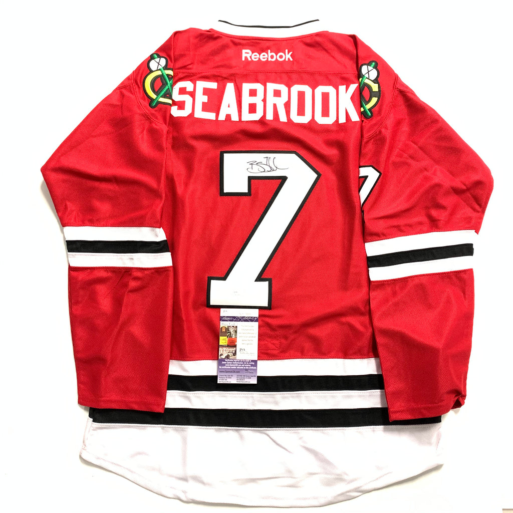 chicago blackhawks autographed jersey