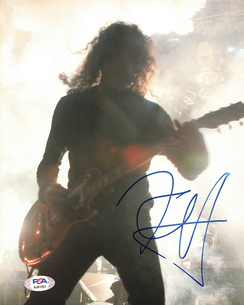 kirk hammett autograph