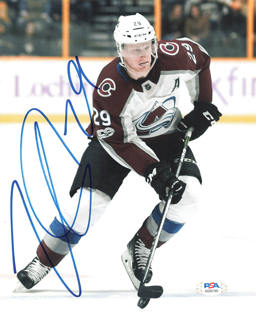 nathan mackinnon signed jersey