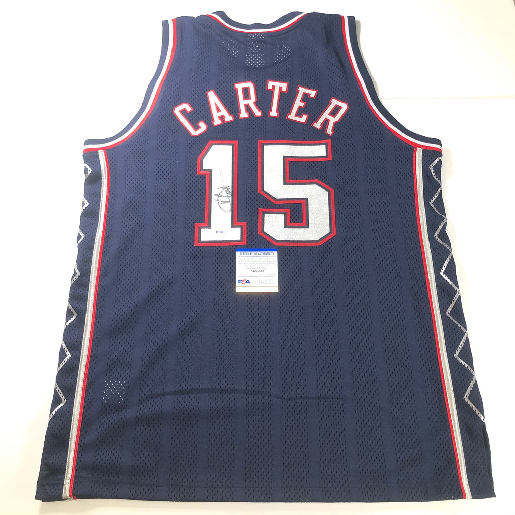 signed vince carter jersey