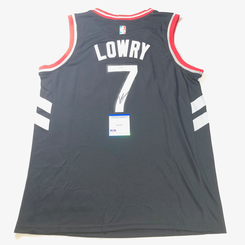 signed kyle lowry jersey