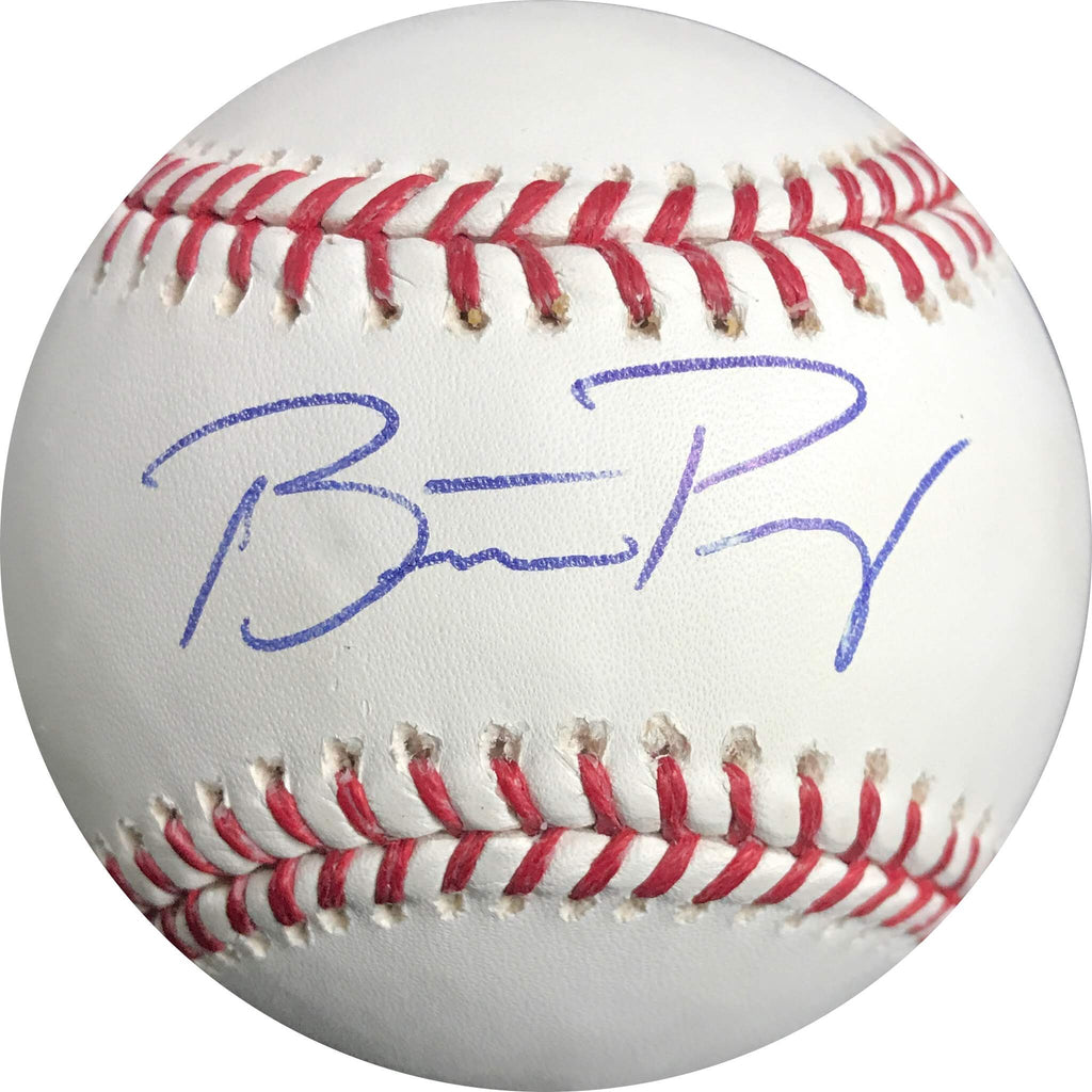 buster posey autographed baseball