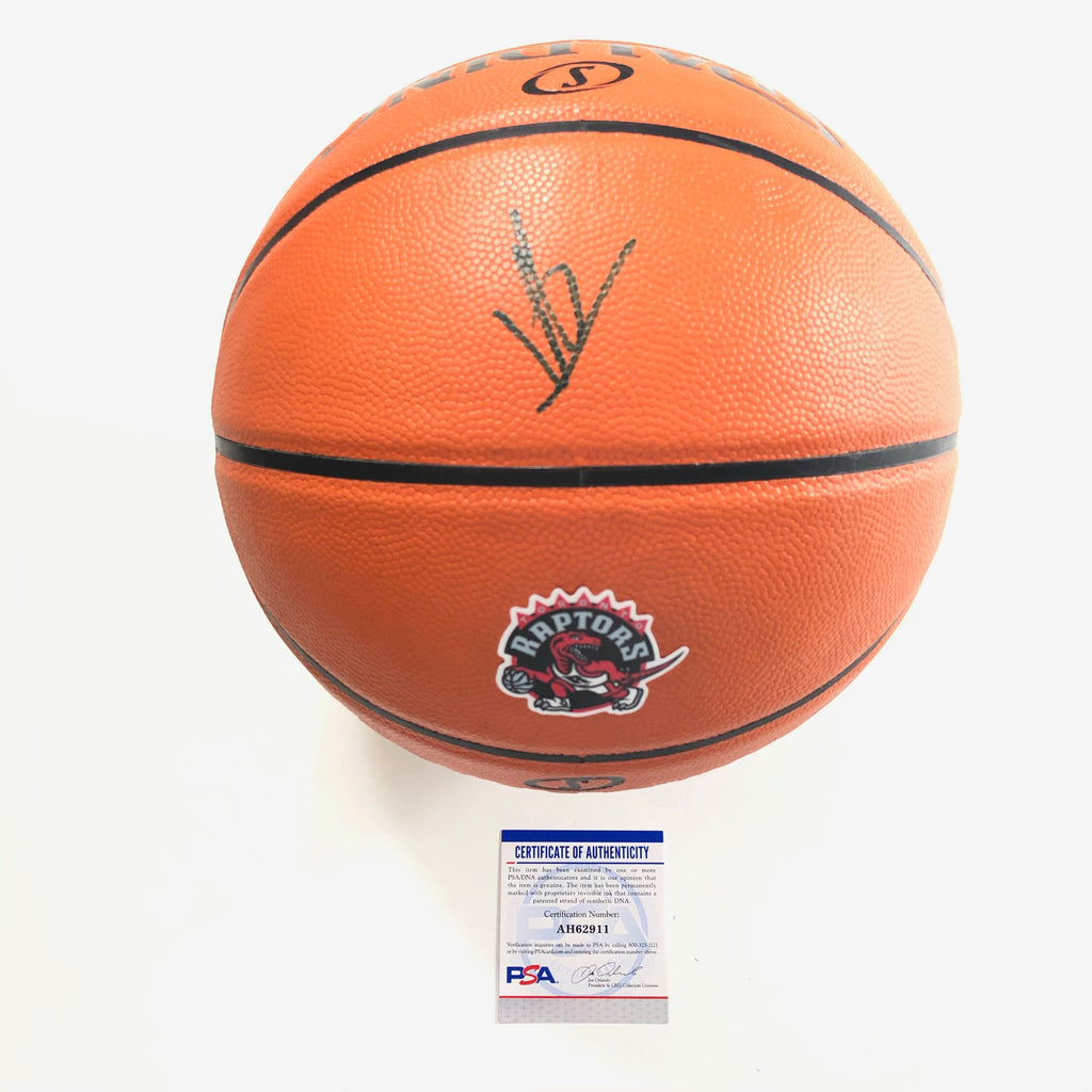 toronto raptors signed basketball