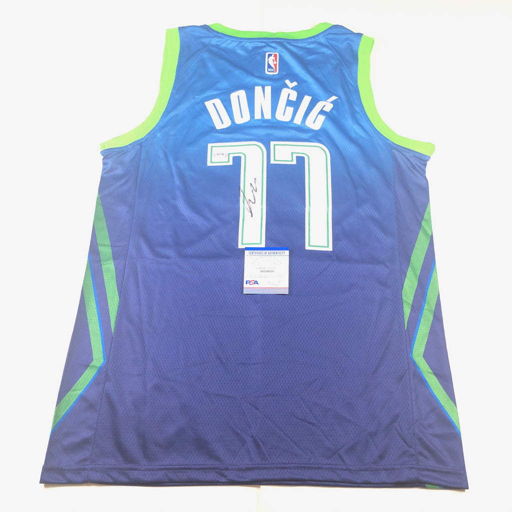 signed luka doncic jersey