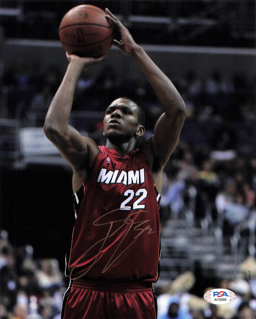 NBA Miami Heat Norris Cole #30 Autographed Picture 8x10 Signed Red Jersey -  Sinbad Sports Store