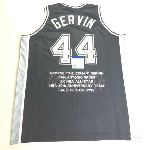 george gervin spurs jersey