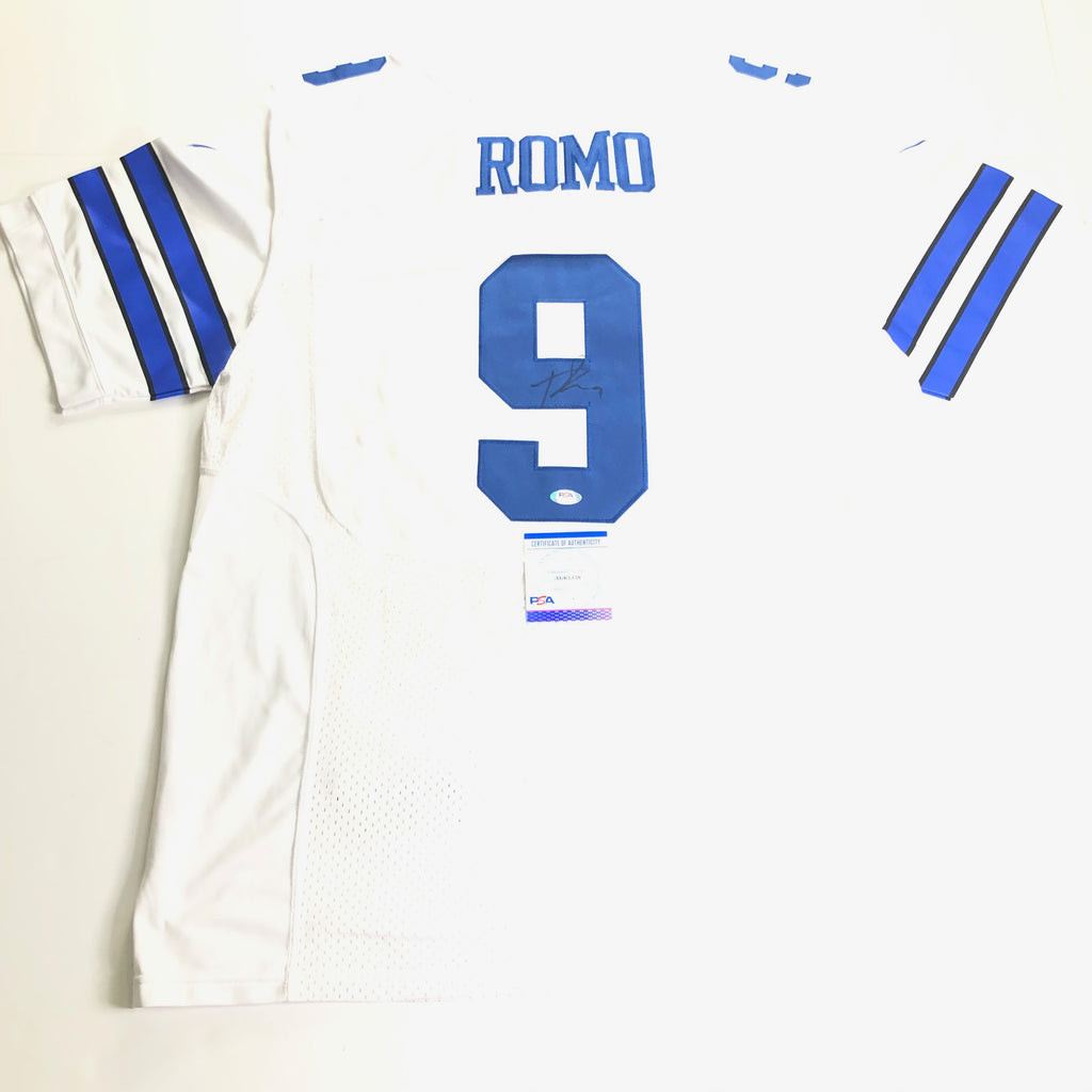 tony romo white jersey
