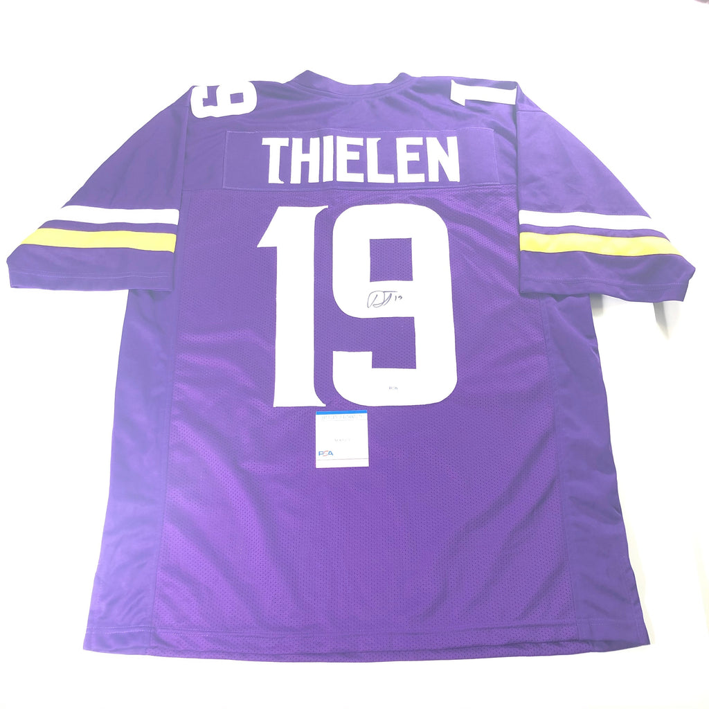 adam thielen autographed jersey