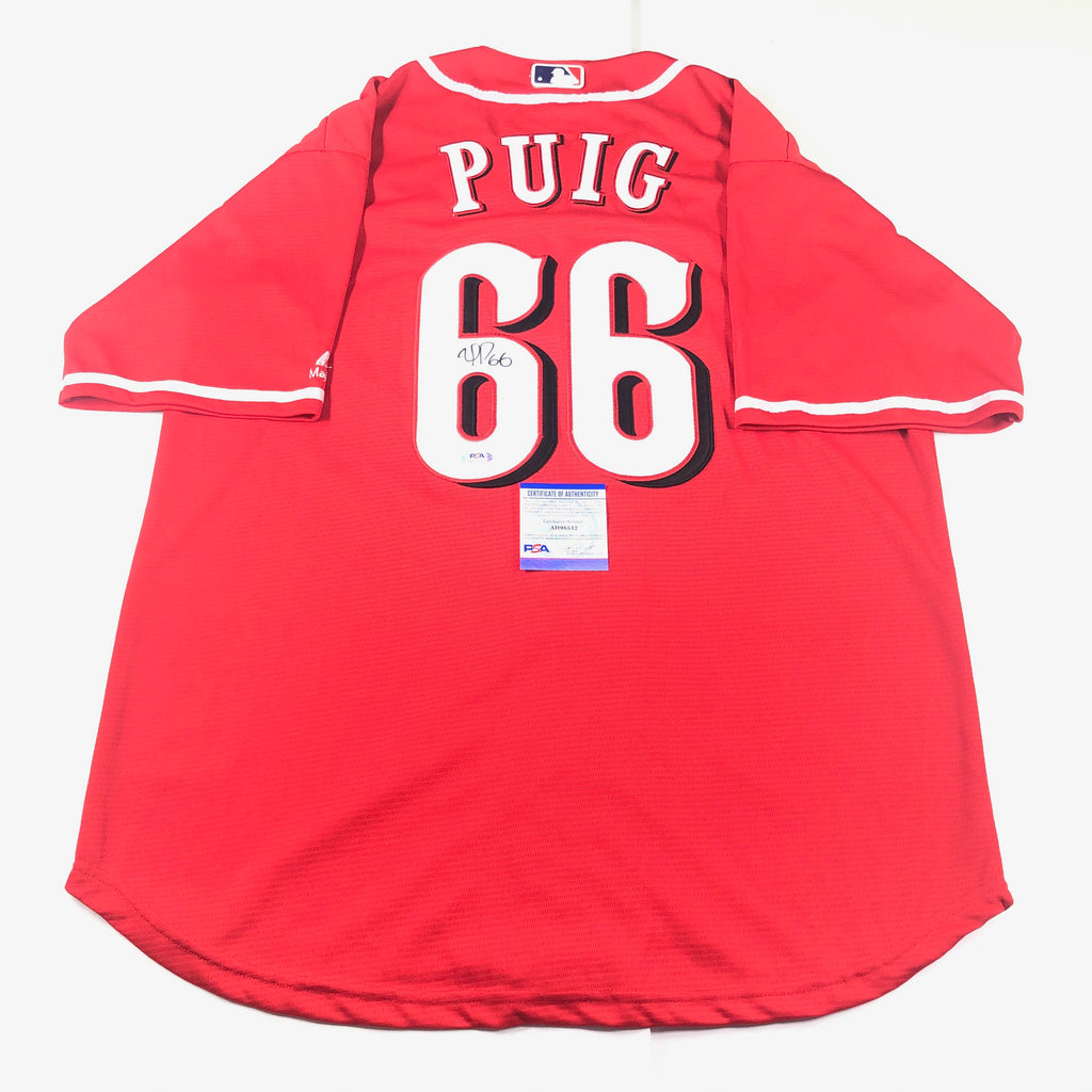 signed reds jersey