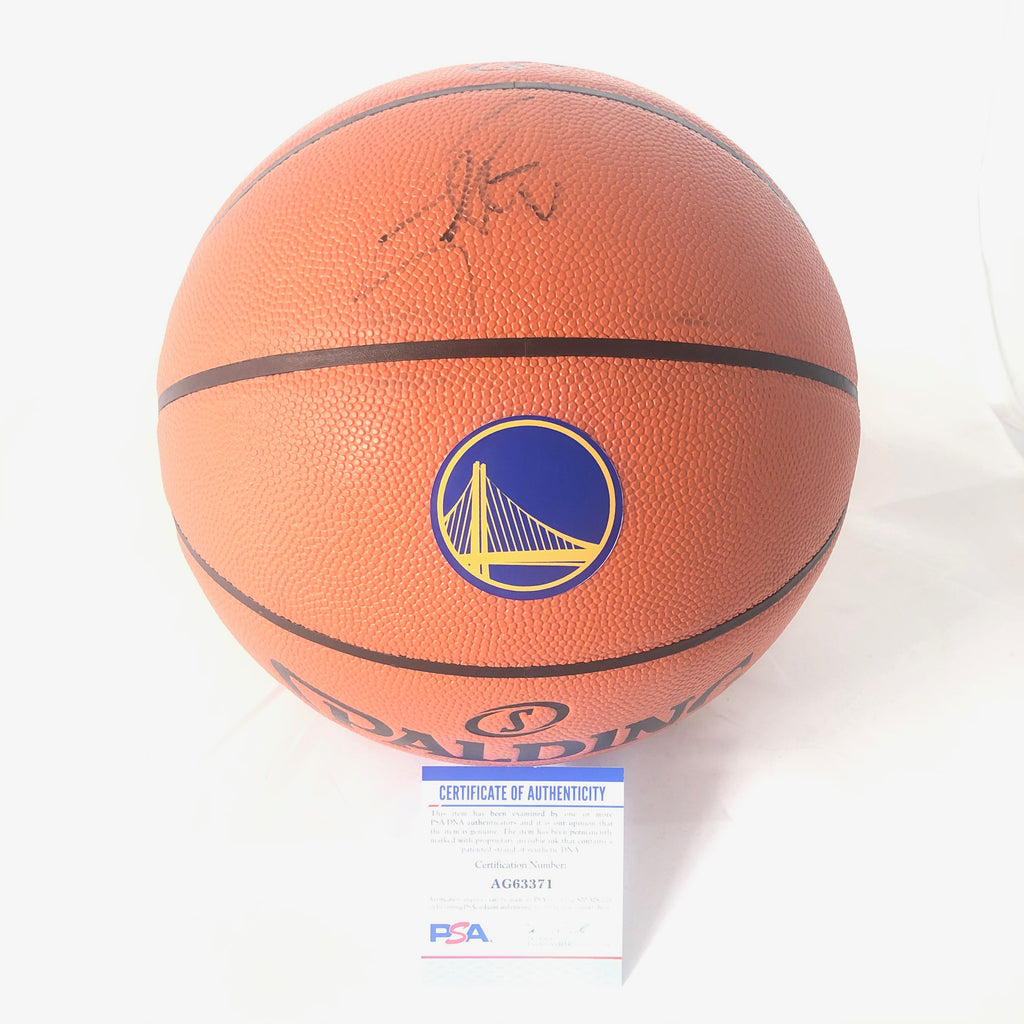 steph curry signed basketball