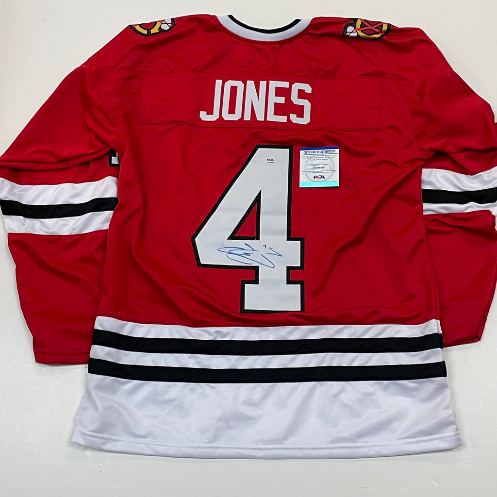 Seth Jones Signed Jersey PSA/DNA Chicago Blackhawks Autographed – Golden  State Memorabilia