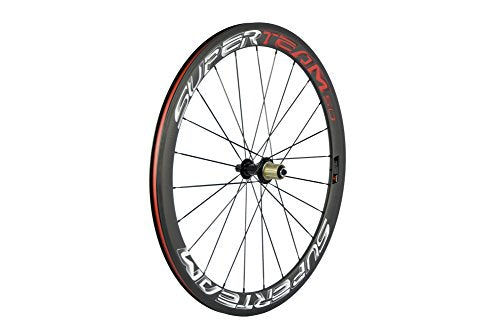 superteam carbon fiber road bike wheels 700c clincher wheelset 50mm matte 23 width