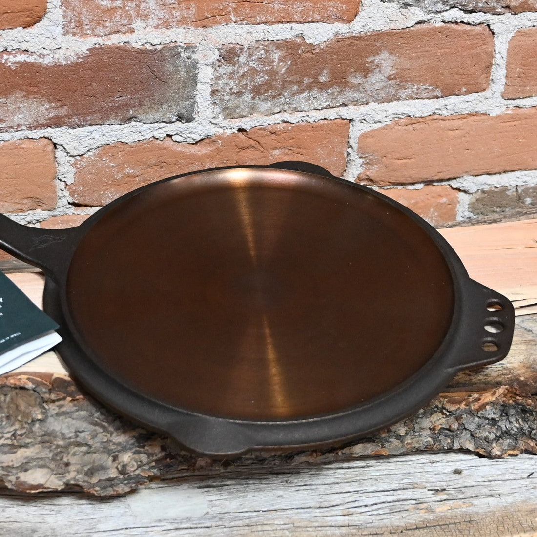 Smithey Cast-Iron 2-in-1 Flat Top Griddle & Skillet