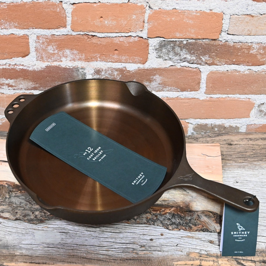 Smithey Cast Iron Skillet (No. 10) - Magnolia