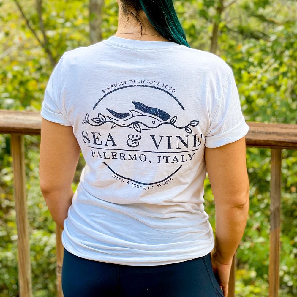 Sea & Vine Restaurant Pocket Tee - Short Sleeve