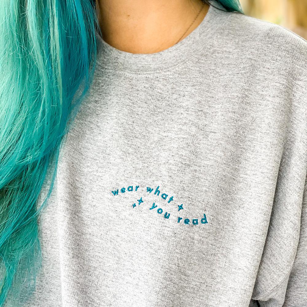 Boyfriend Sweatshirt - Create Your Own - Bookish Shirt – Blissfully Bookish