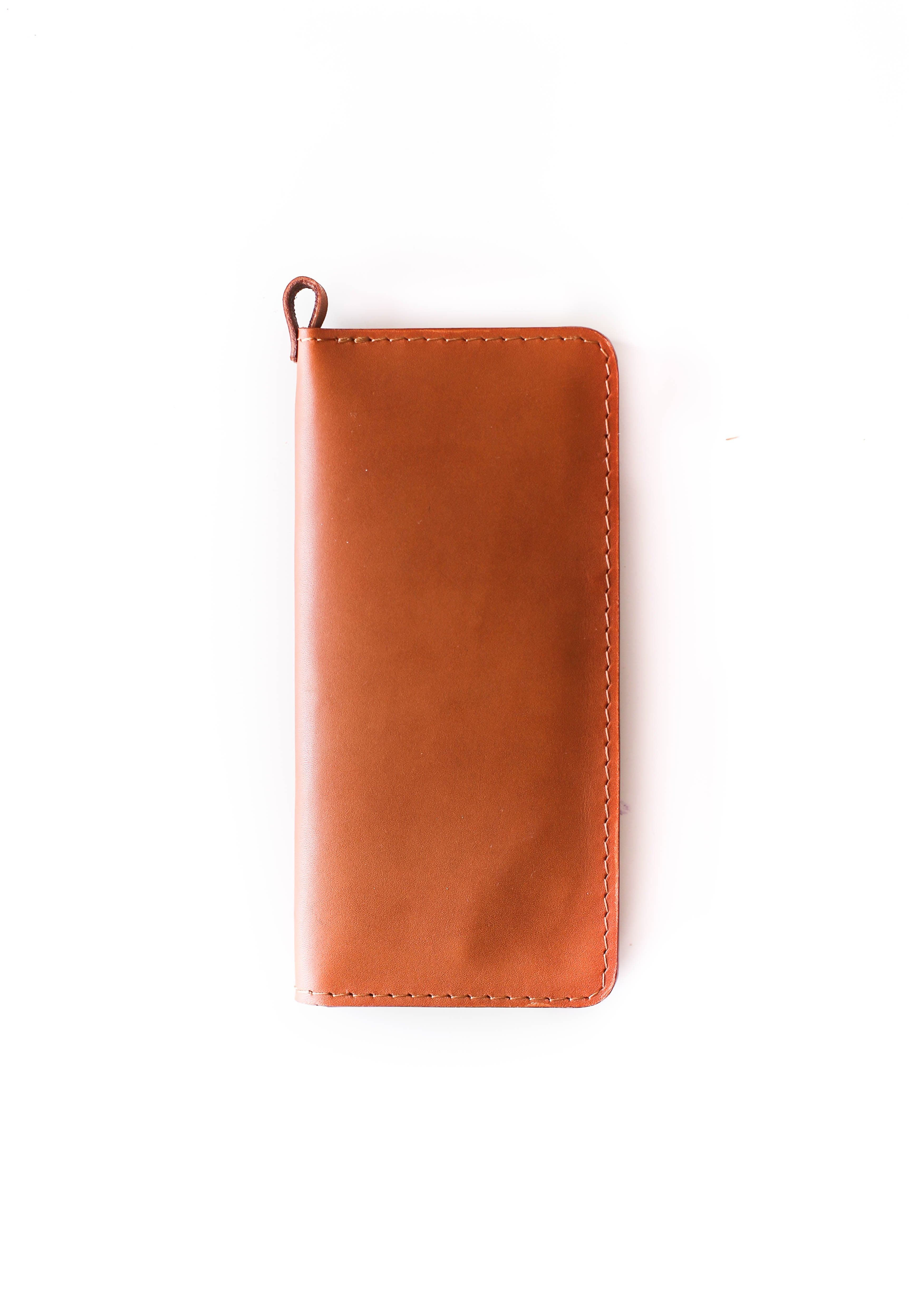 Handmade Leather Mens Cool Long Leather Wallet Bifold Clutch Wallet fo –  iwalletsmen