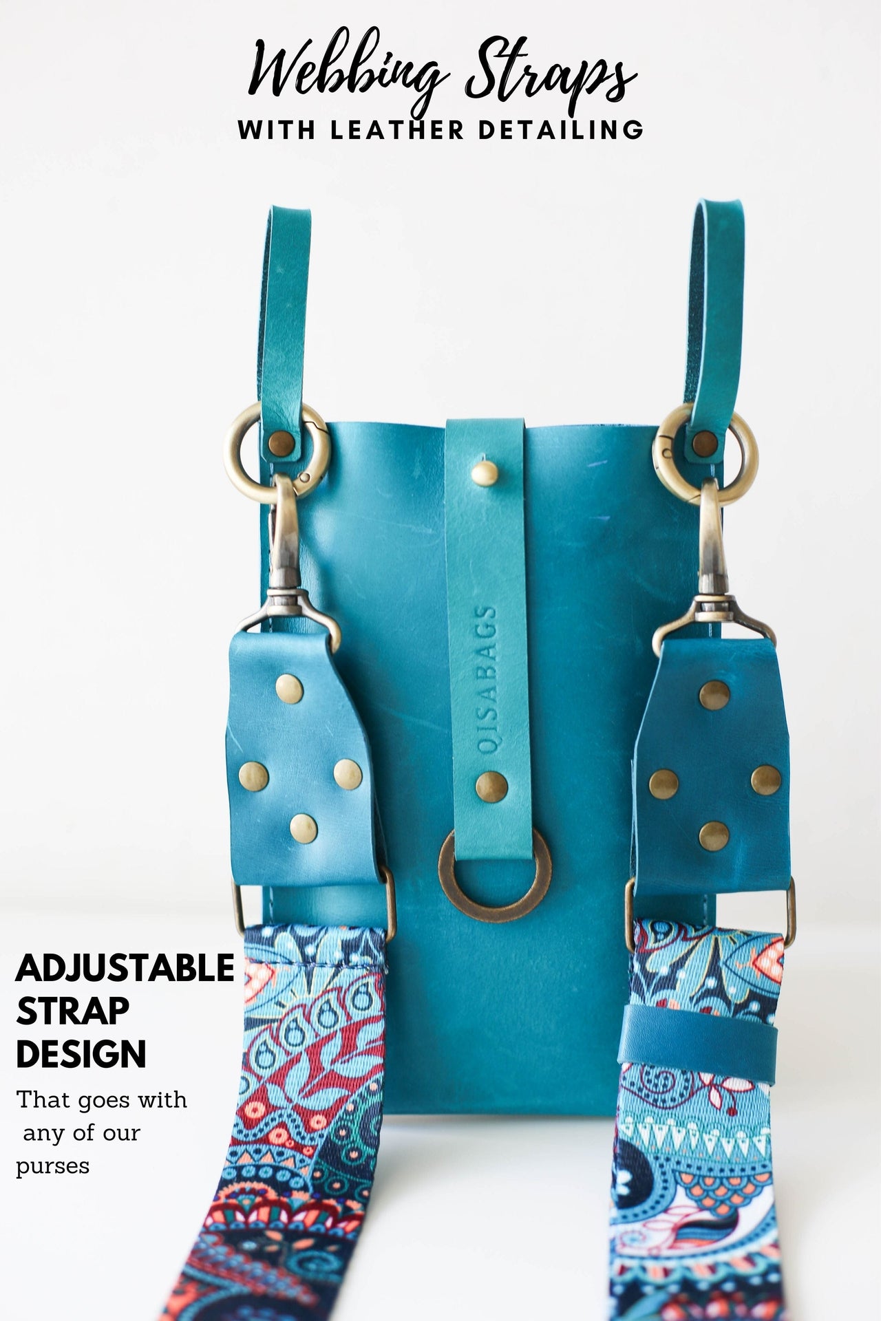 2 inch Denim Webbing strap ,Replacement Bag Strap. Adjustable