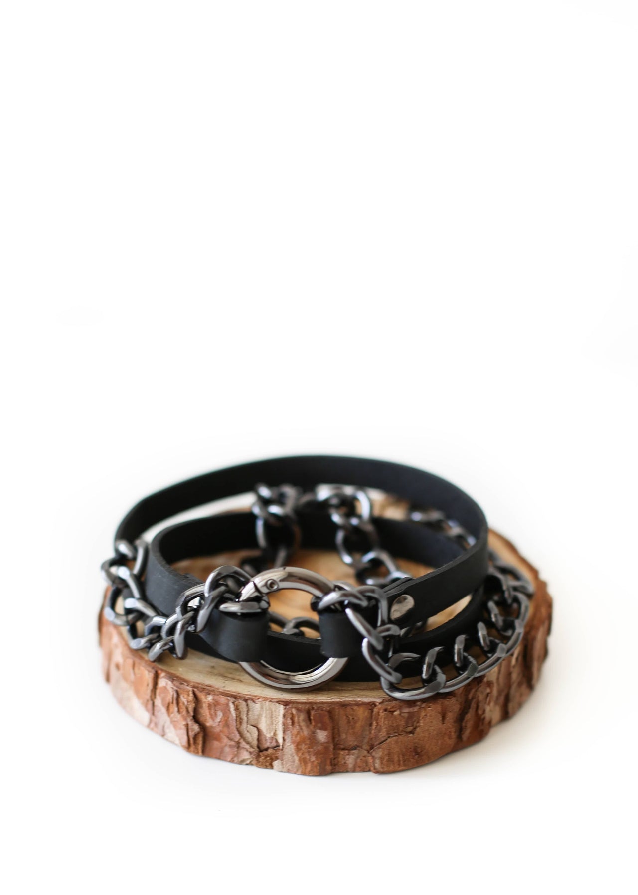 Leather Wrap Bracelet, Designer Bracelet