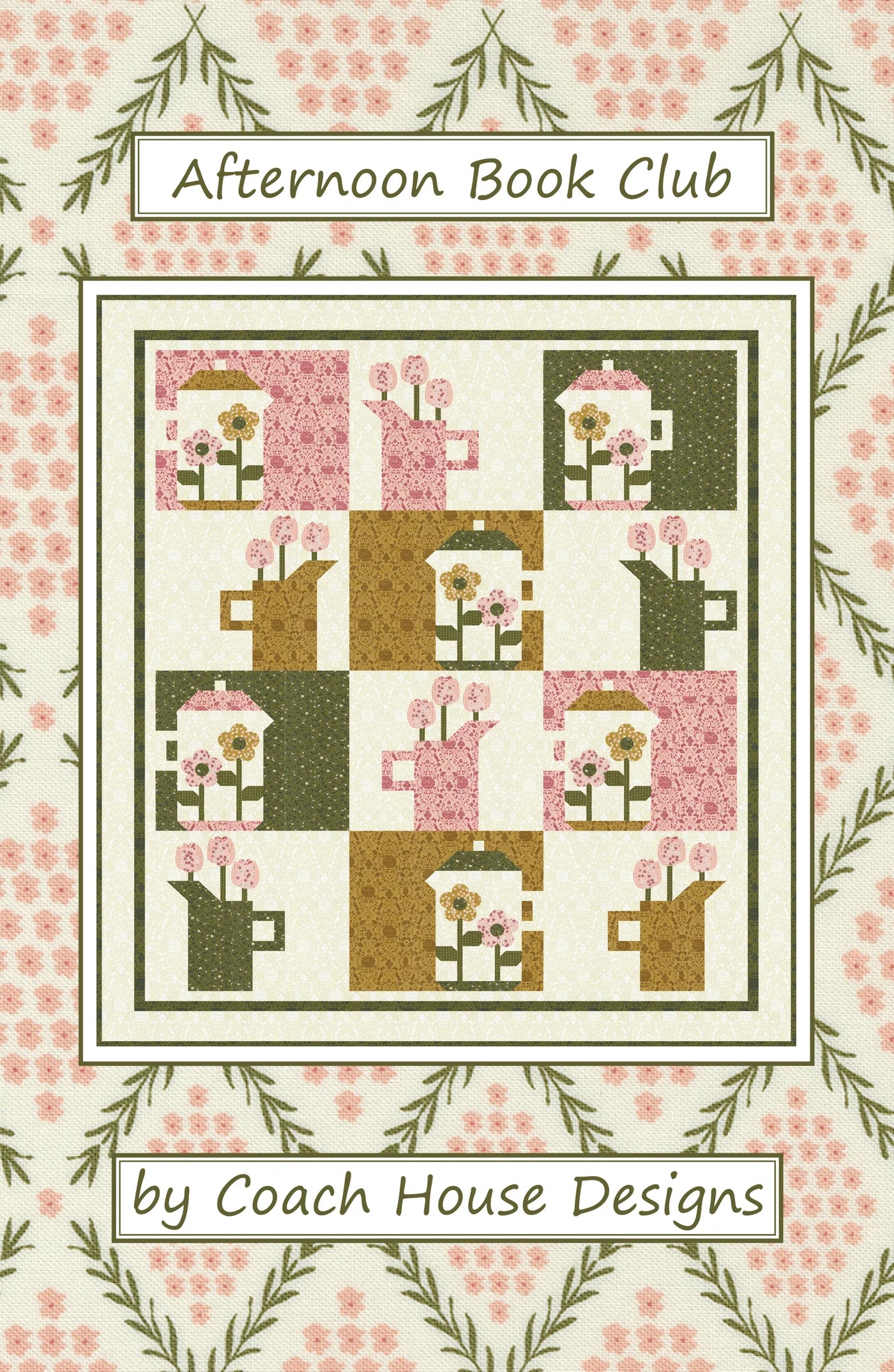 Afternoon Book Club Quilt Pattern by Coach House Designs
