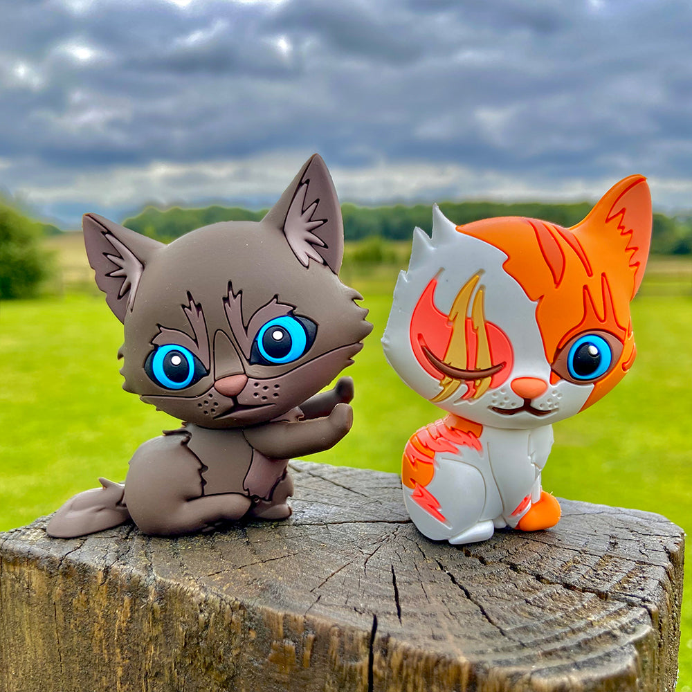 Ravenpaw & Graystripe - Mini Collector Figures (The Prophecies Begin)