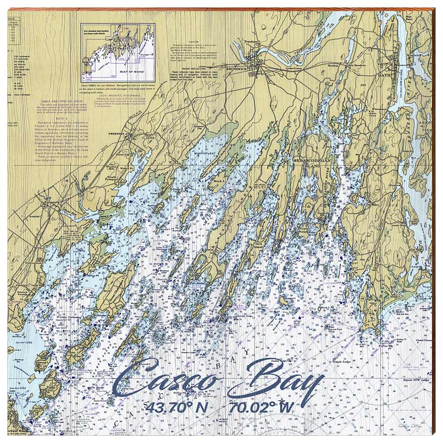 Casco Bay Chart