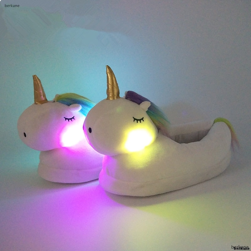 unicorn slippers