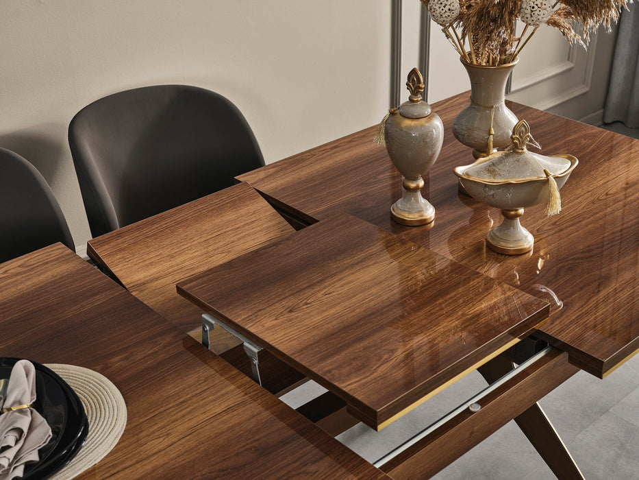 oak table and chairs extendable