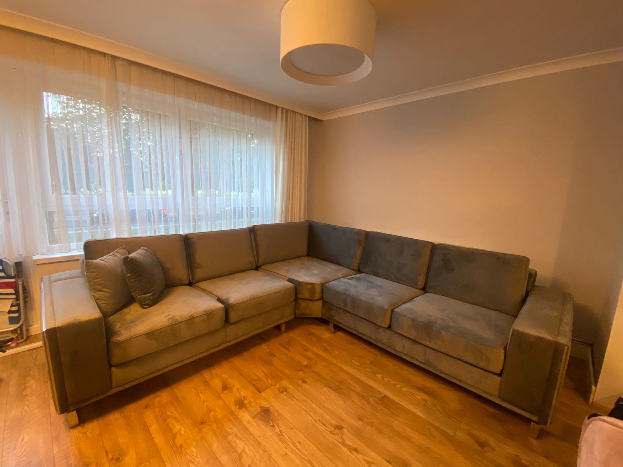 Denis Corner Sofa Dark Grey 280x280 cm (Outlet) | Atmacha Home & Living —  Atmacha Home And Living