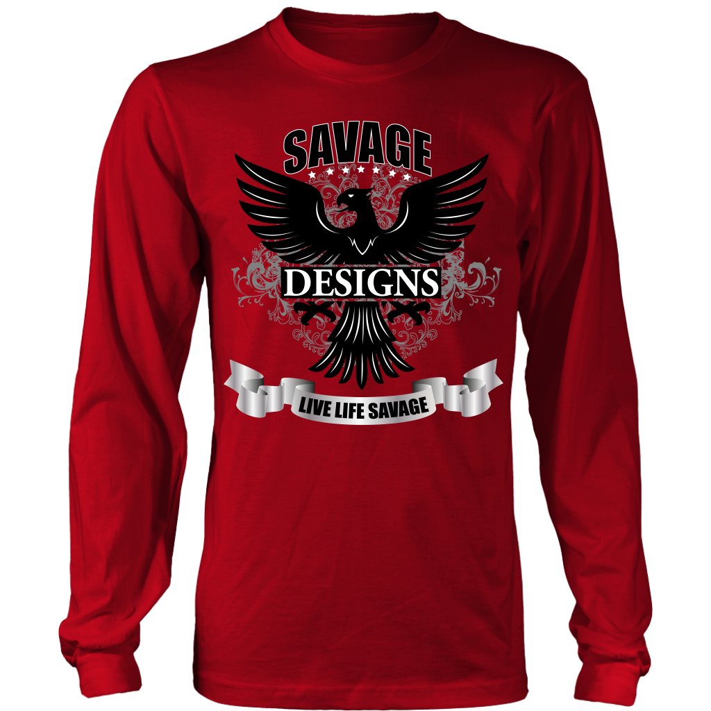 Savage Designs Screeching Falcon Long Sleeve- 5 Colors