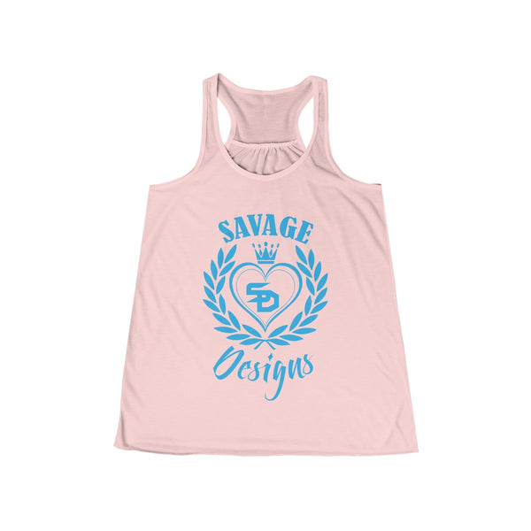 Savage Designs Heart of Hearts Turquoise Tank Top- 6 Colors