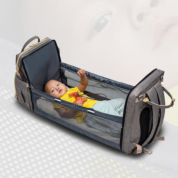 fold n go portable baby bed