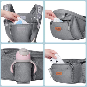 ergonomic hipseat baby carrier