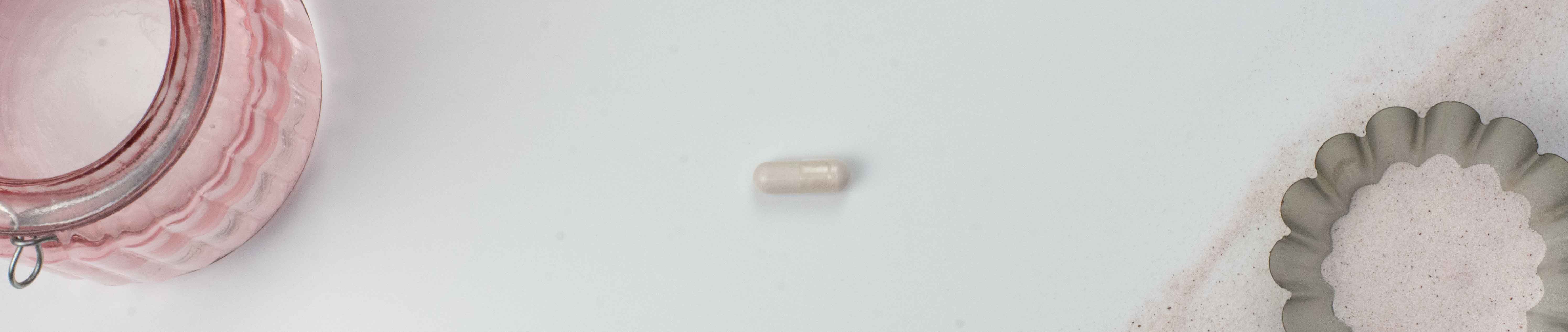 quality Vitamin B12 supplement pink glass
