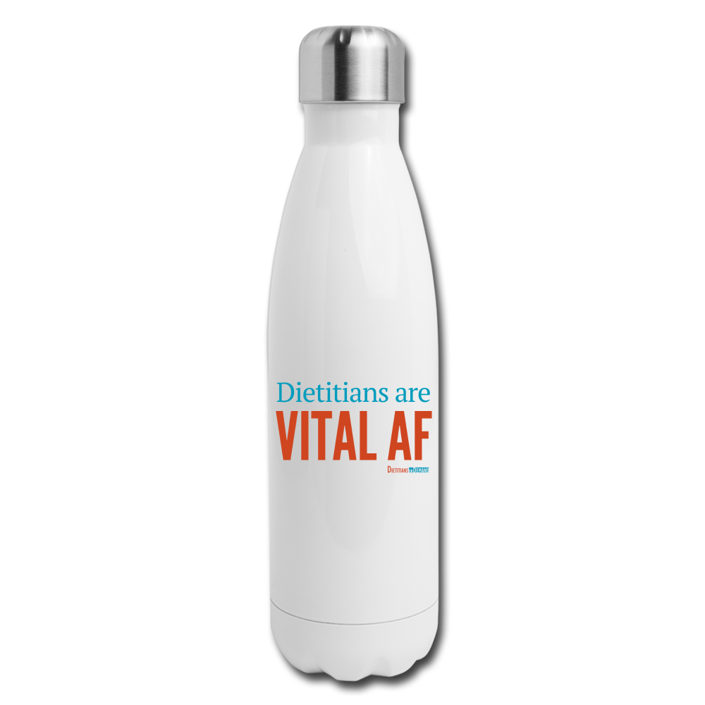 Be Awesome Glitter Insulated Water Bottle – Dietitians On Demand