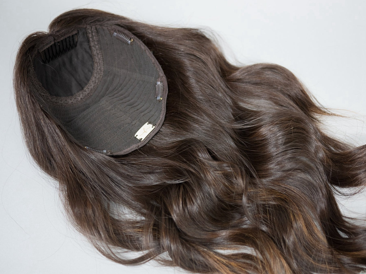 Affordable Wavy Human Hair Crown Topper Wigs For Thinning Hair Sugar B –  Mysecret wigs