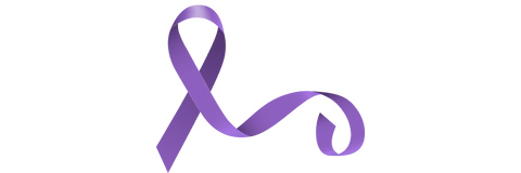 lavender cancer ribbon