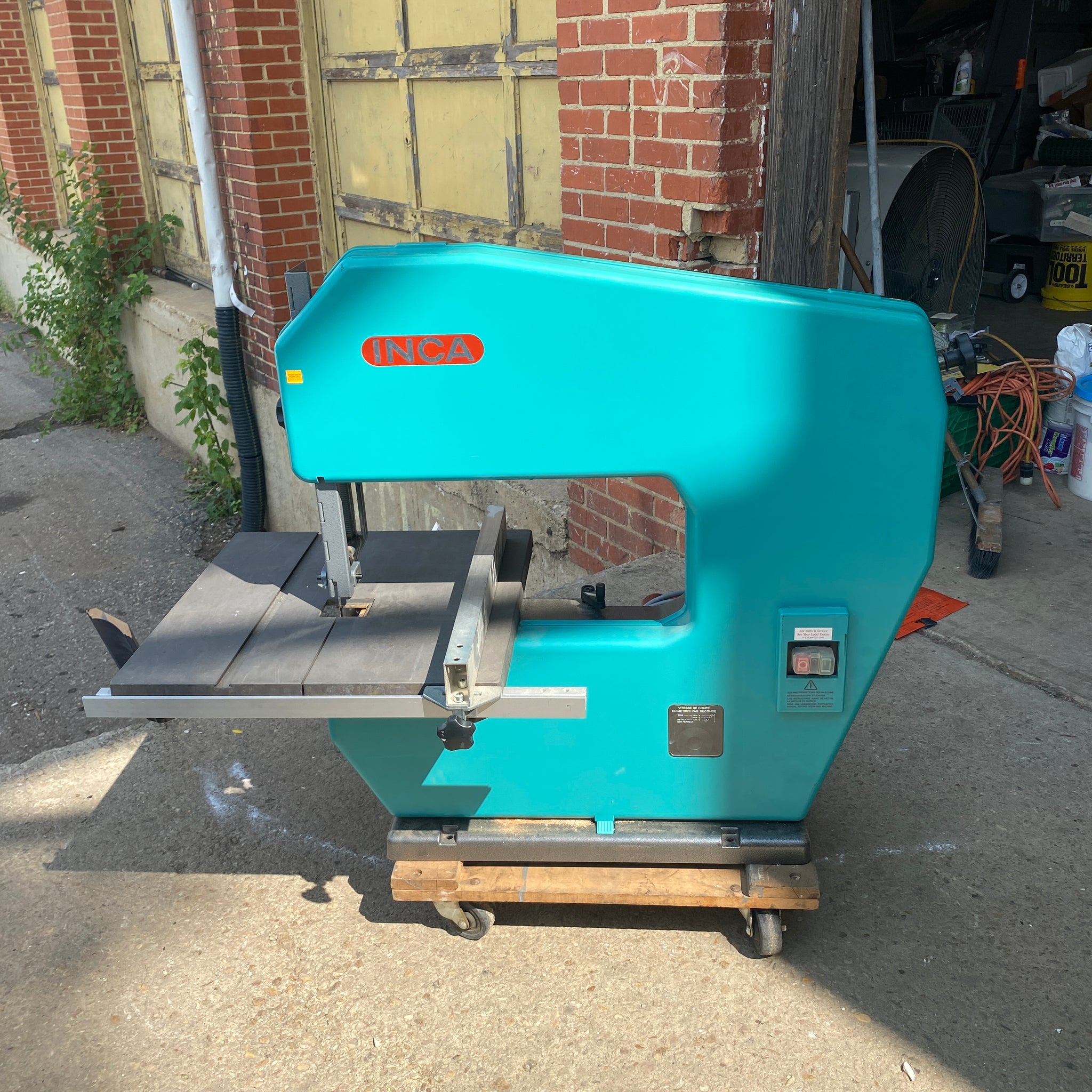 inca 710 bandsaw for sale