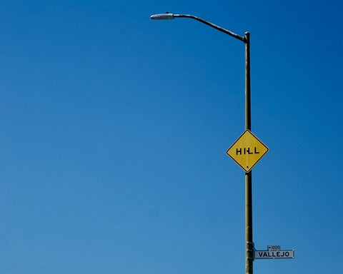 Hill Sign in San Francisco