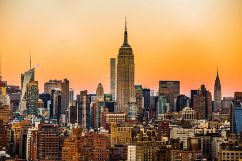 The skyline of New York City