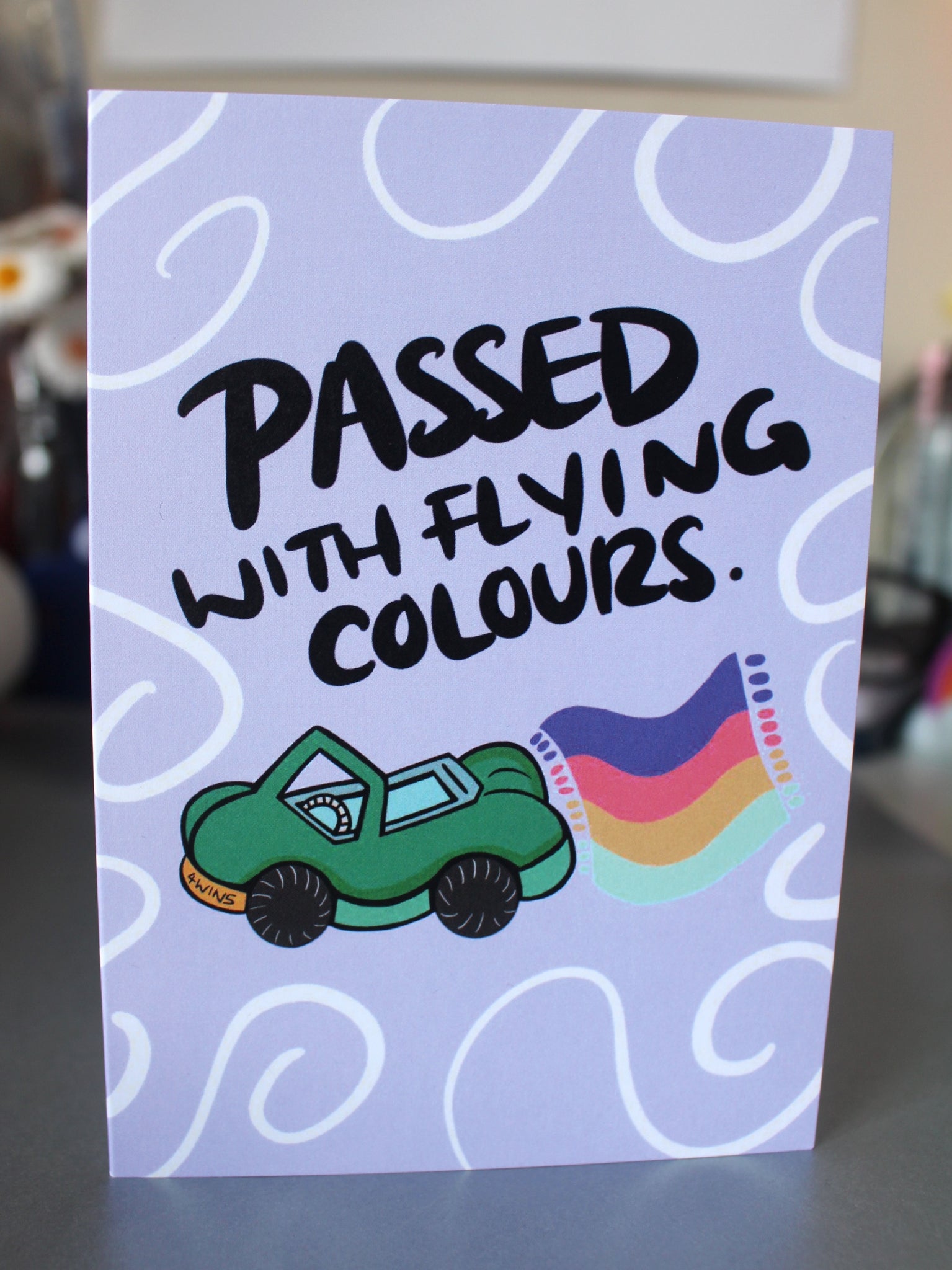 Flying Colours Greeting Card Jella Creative