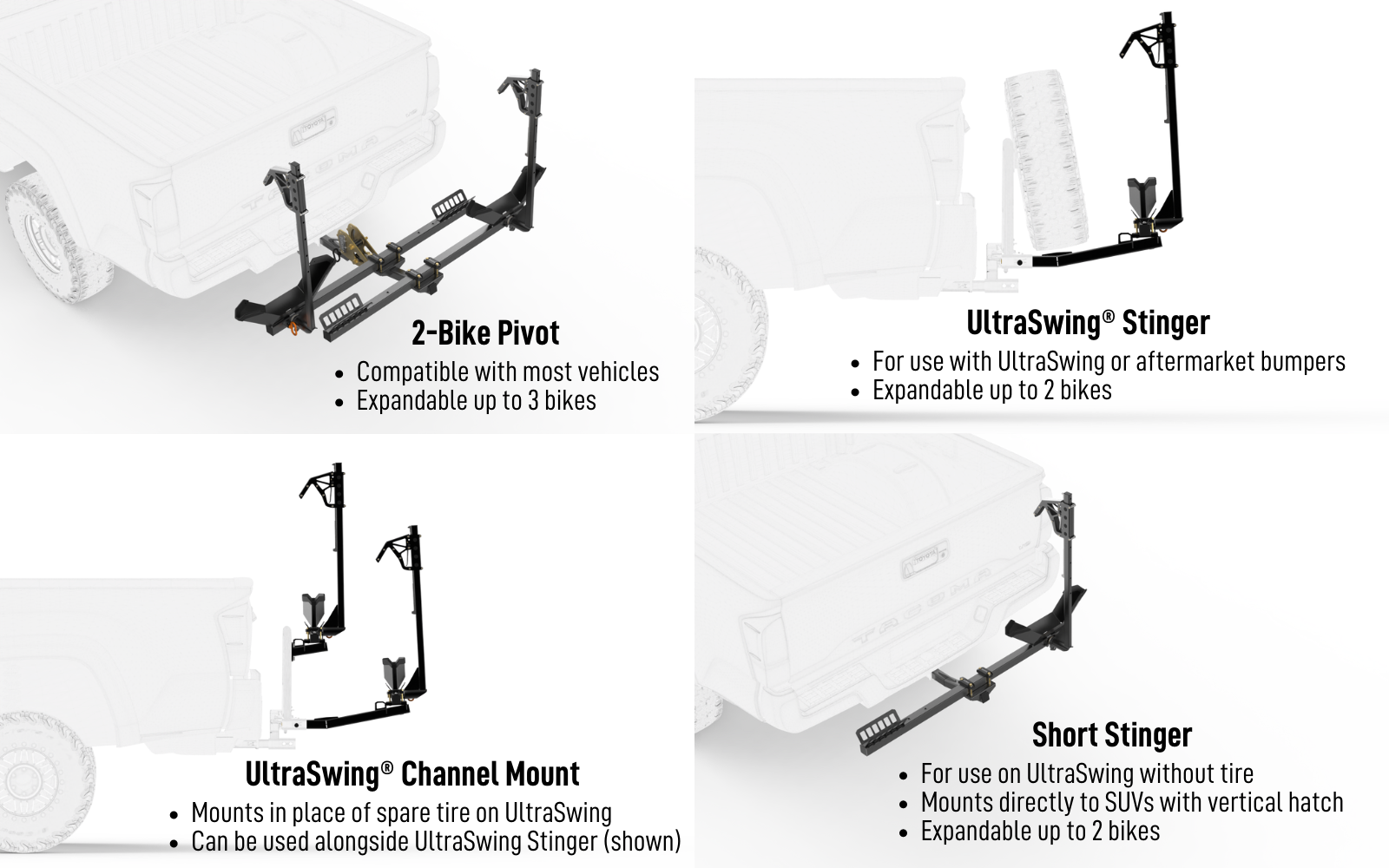 RambleRack mounting options