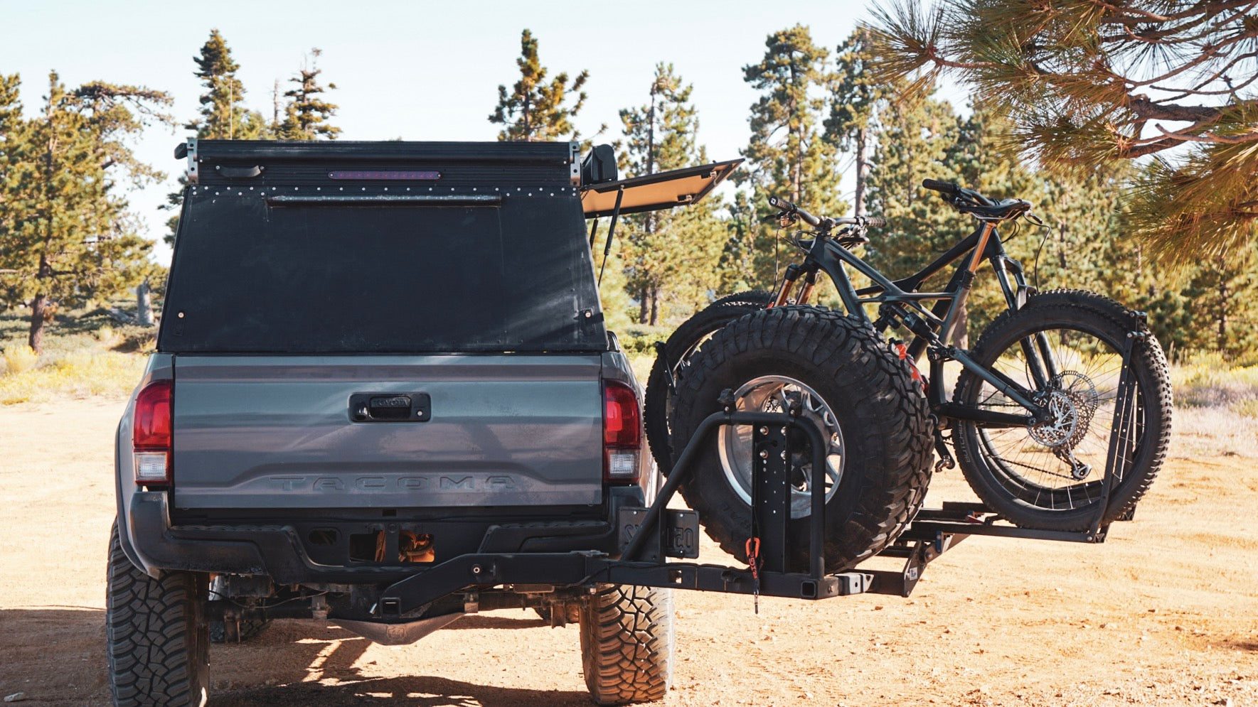 rear tire bike rack