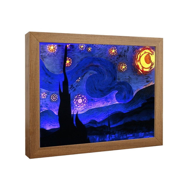 van gogh starry night lamp