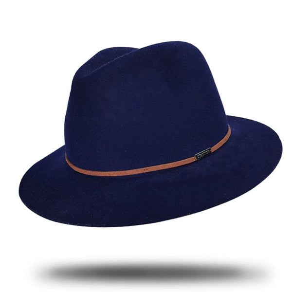 Stanton Ladies Packable Fedora Hat - Horse in the Box