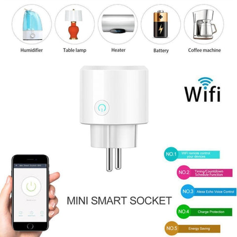 Smart Home Plug (Alexa & Google Assist Compatible) - dilutee.com