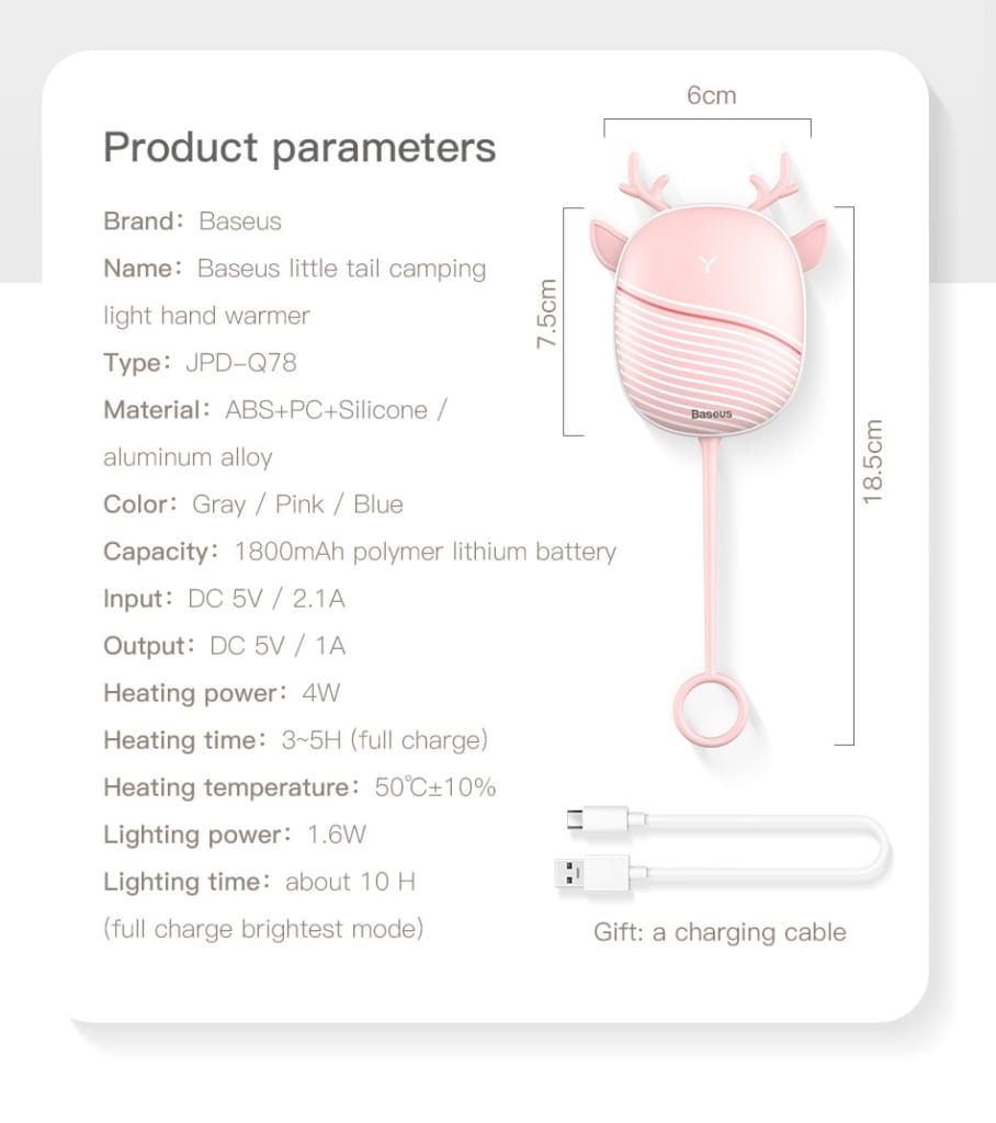 Rechargeable Hand Warmer_dilutee.com