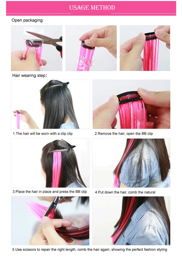 Clip On Hair Extension