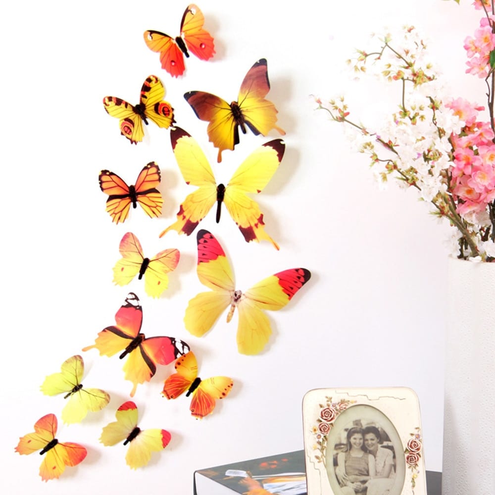 Room Decor Butterfly Wall Stickers